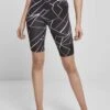 URBAN CLASSICS Aop Cycle - Shorts - Geometric Black