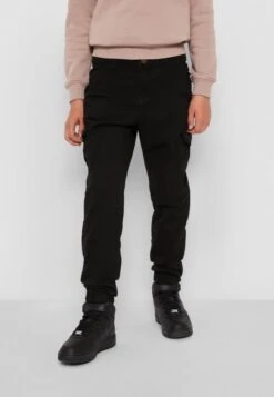 URBAN CLASSICS High Waist - Cargobroek - Black 11 URBAN CLASSICS High Waist - Cargobroek - Black -Urban Classics c92300a16f7e43f58f54219bf3134ece