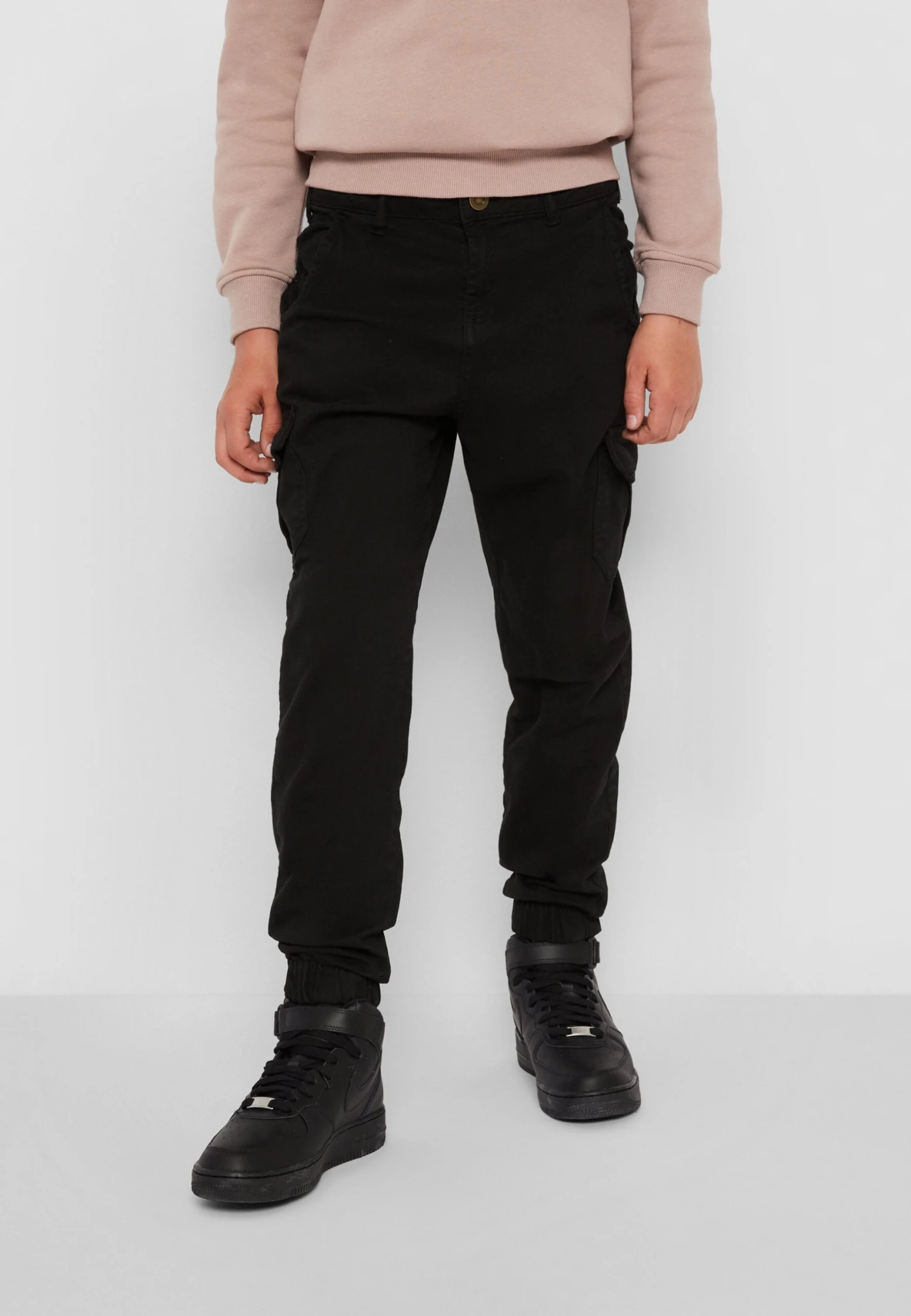 URBAN CLASSICS High Waist - Cargobroek - Black 5 URBAN CLASSICS High Waist - Cargobroek - Black - Afbeelding 3