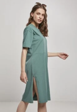 URBAN CLASSICS Frauen Oversized - Jurk - Turquoise -Urban Classics c92a014d21314484a453ffdde9a1923d