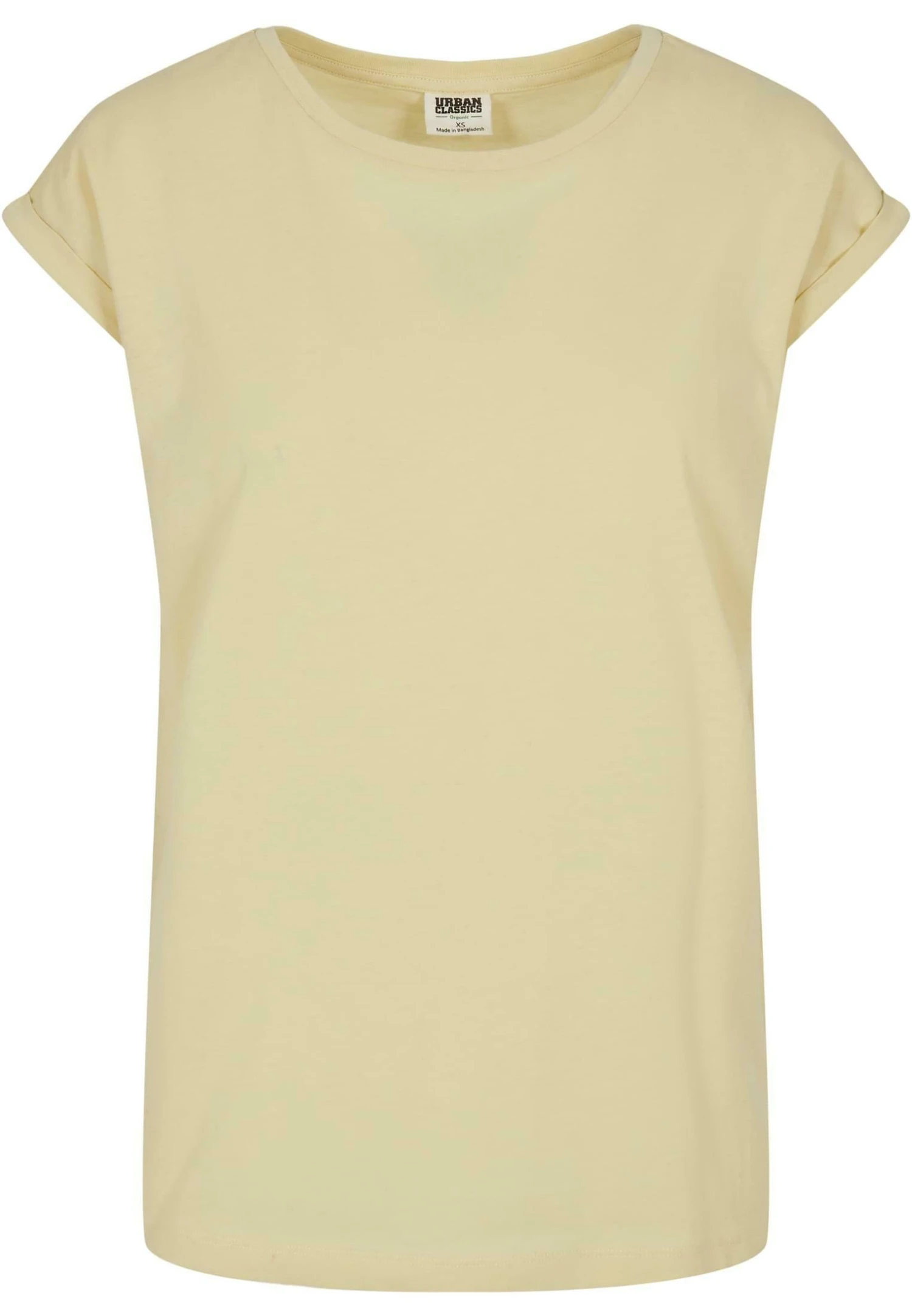 URBAN CLASSICS Extended Shoulder Tee - T-Shirt Basic - Softyellow 8 URBAN CLASSICS Extended Shoulder Tee - T-Shirt Basic - Softyellow - Afbeelding 6