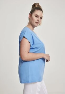 URBAN CLASSICS Extended Shoulder - T-Shirt Basic - Horizonblue -Urban Classics ca6c6d8af3e546f1a0a8ecd76e3885af