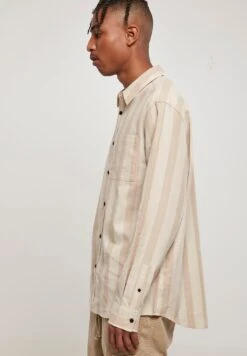URBAN CLASSICS Overhemd - Unionbeige Softseagrass -Urban Classics ccf5b0d6d65d45e0a491f3edea304193