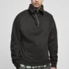 URBAN CLASSICS Big Troyer - Sweater - Black