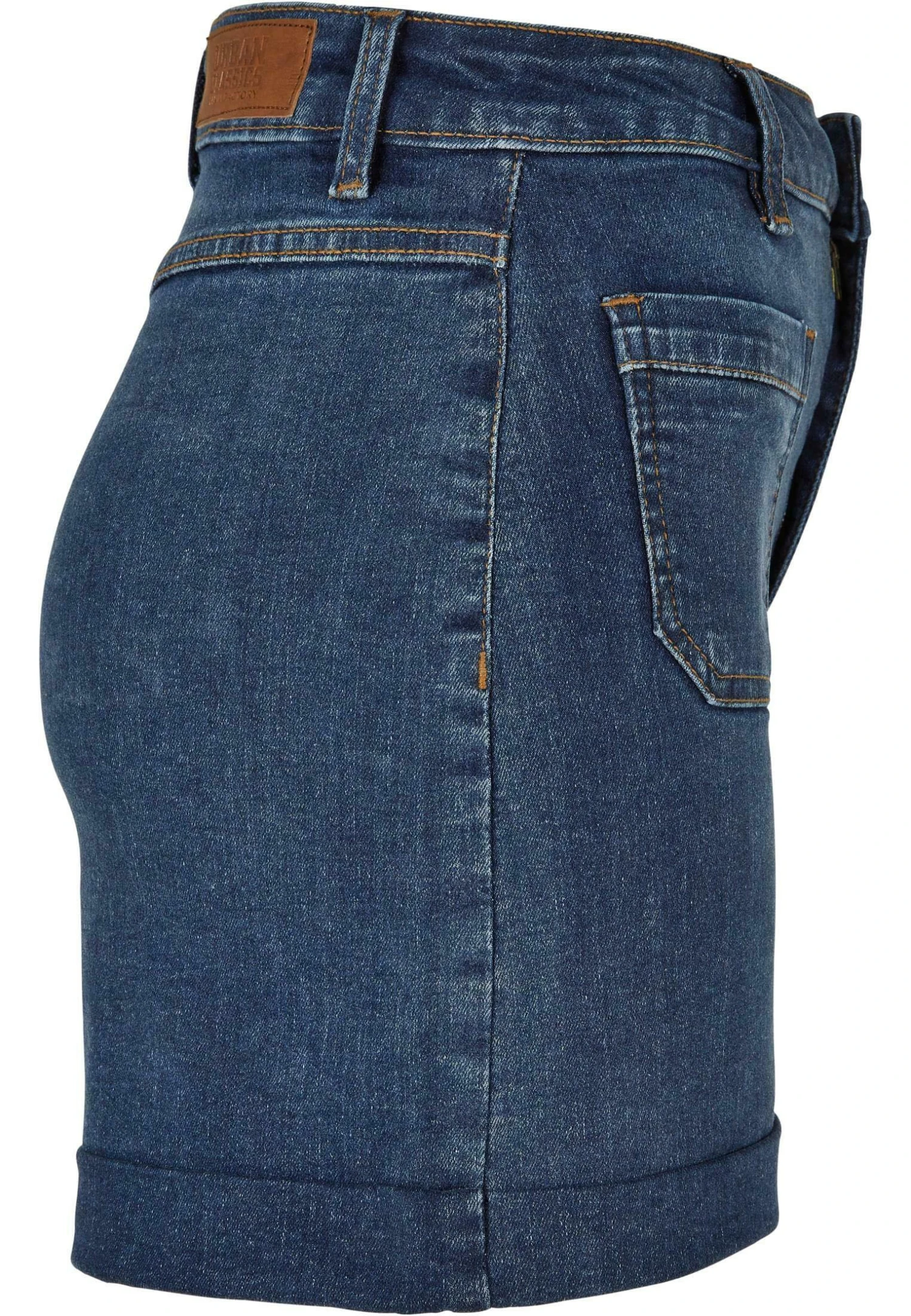 URBAN CLASSICS Jeansshort - Deepblue Washed 4 URBAN CLASSICS Jeansshort - Deepblue Washed - Afbeelding 2