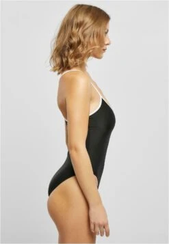 URBAN CLASSICS Recycled Retro - Badpak - Black/White -Urban Classics cf2229915bf34429a06776594a2f7a57