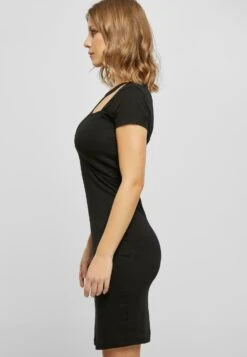 URBAN CLASSICS Cut Out - Etui-Jurk - Black -Urban Classics cfeebc5dff334f3aaa0fbb89bb19de1c