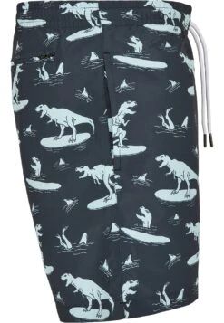 URBAN CLASSICS Pattern - Zwemshorts - Surfing T Rex Aop -Urban Classics d032d0f9ab69404b8e8d3d4ad689377b