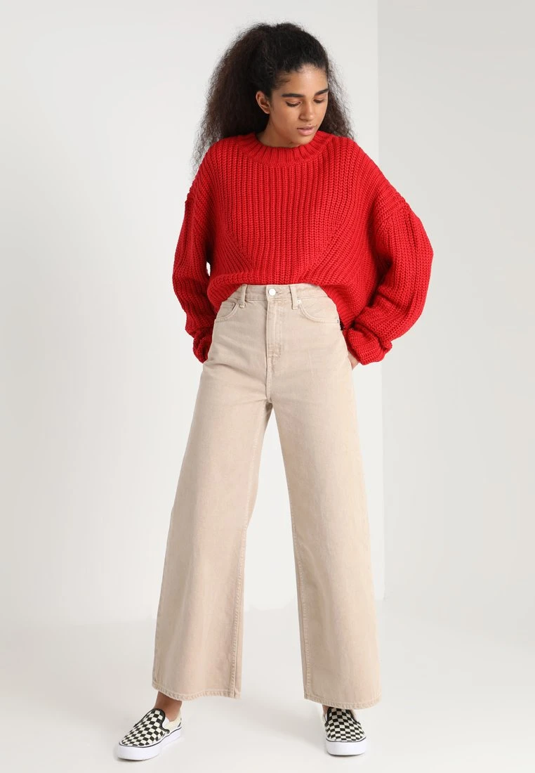 URBAN CLASSICS Wide - Trui - Firered 4 URBAN CLASSICS Wide - Trui - Firered - Afbeelding 2