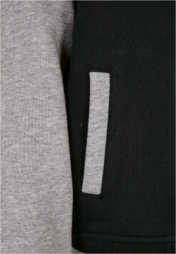 URBAN CLASSICS 2-Tone- Sweater Met Rits - Black Grey 11 URBAN CLASSICS 2-Tone- Sweater Met Rits - Black Grey -Urban Classics d1cc119412bd47638998d18c9fbaec3a
