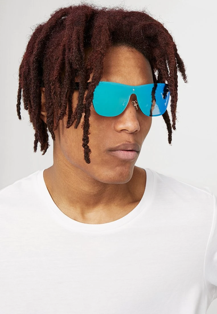 URBAN CLASSICS Sunglasses - Zonnebril - Black/Blue 4 URBAN CLASSICS Sunglasses - Zonnebril - Black/Blue - Afbeelding 2