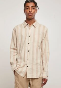 URBAN CLASSICS Overhemd - Unionbeige Softseagrass