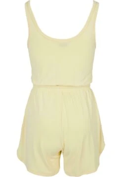 URBAN CLASSICS Ladies Short Sleeveless Modal Jumpsuit - Jumpsuit - Softyellow -Urban Classics d676310fa64b4240973e1b37b4e4bafd