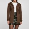 URBAN CLASSICS Parka - Sweater Met Rits - Brown -Urban Classics d7823281e1b74188abd50f9b6f61f05e