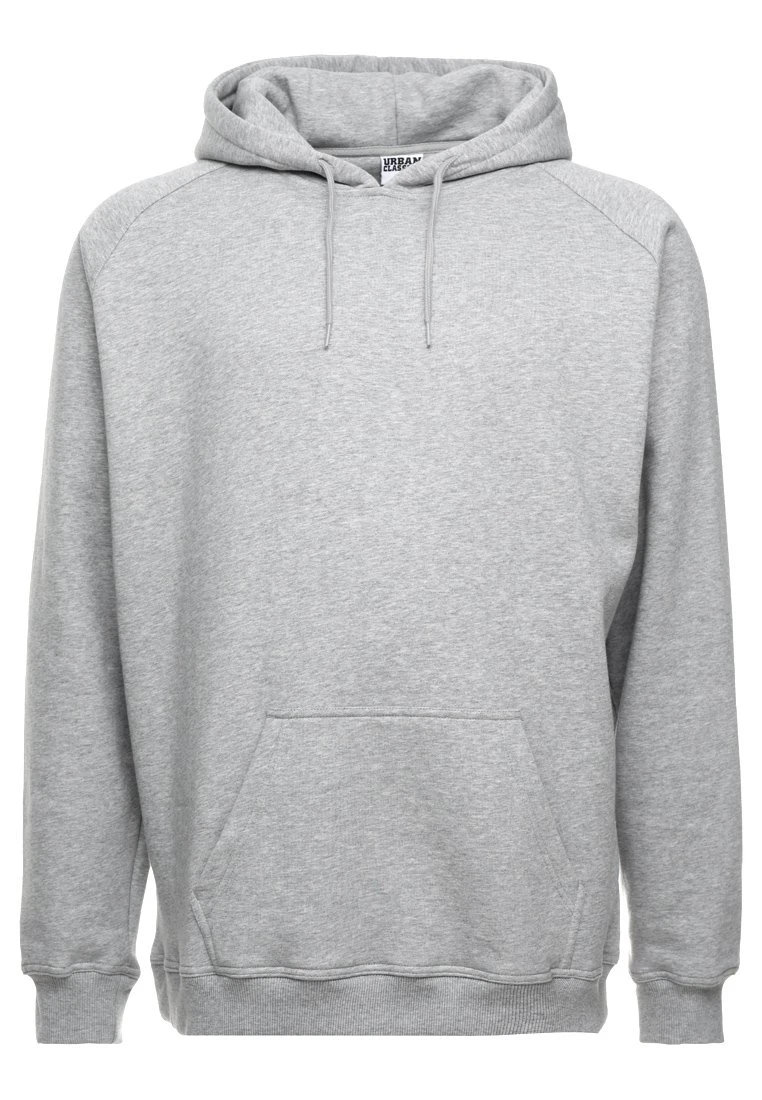 URBAN CLASSICS Blank Hoody - Hoodie - Grey 6 URBAN CLASSICS Blank Hoody - Hoodie - Grey - Afbeelding 4