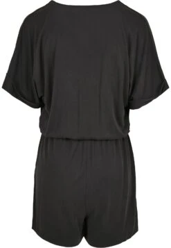 URBAN CLASSICS Ladies Short Modal Jumpsuit - Jumpsuit - Schwarz -Urban Classics d8778ac46b8b4503995c5ba022dfc08b