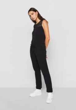 URBAN CLASSICS Ladies Block - Jumpsuit - Black -Urban Classics db12ff3c78d34d0a86674605d62cffd9