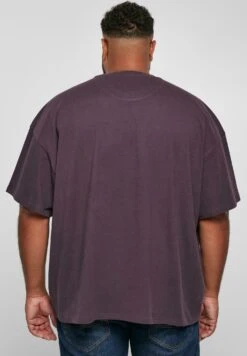 URBAN CLASSICS Ultra Heavy Oversized- T-Shirt Basic - Purplenight -Urban Classics db9ad48717b342f58e469dd9ff6bf084