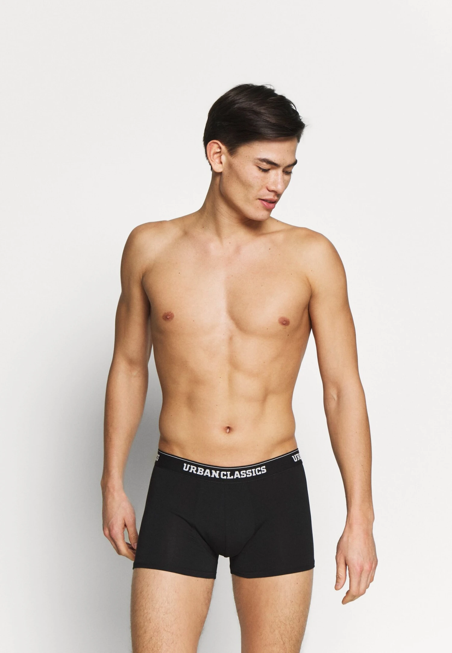 URBAN CLASSICS 3 Pack - Onderbroeken - Blue/ Orange/Black 3 URBAN CLASSICS 3 Pack - Onderbroeken - Blue/ Orange/Black