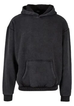 URBAN CLASSICS Herren Stone Washed - Trui - Black -Urban Classics dca3048ba11f432286d0f63fc7253e4d