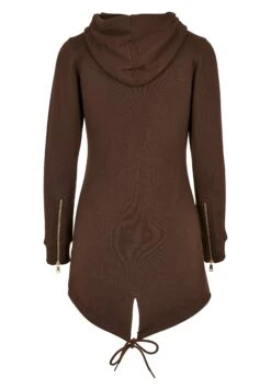 URBAN CLASSICS Parka - Sweater Met Rits - Brown -Urban Classics dd16ddf36c3342ec8611f61ab11e7f53