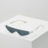 URBAN CLASSICS Sunglasses Valencia - Zonnebril - Transparent/Gold-Coloured