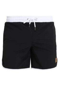 URBAN CLASSICS Retro - Zwemshorts - Black/White -Urban Classics df5a1146b13b410c9bfbeda9c4017a75