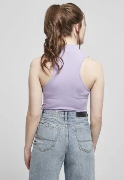 URBAN CLASSICS Ladies Sleeveless Turtleneck Body - Body - Lavender -Urban Classics e11d8de9d96d438ebaf4d0bd1d90069f