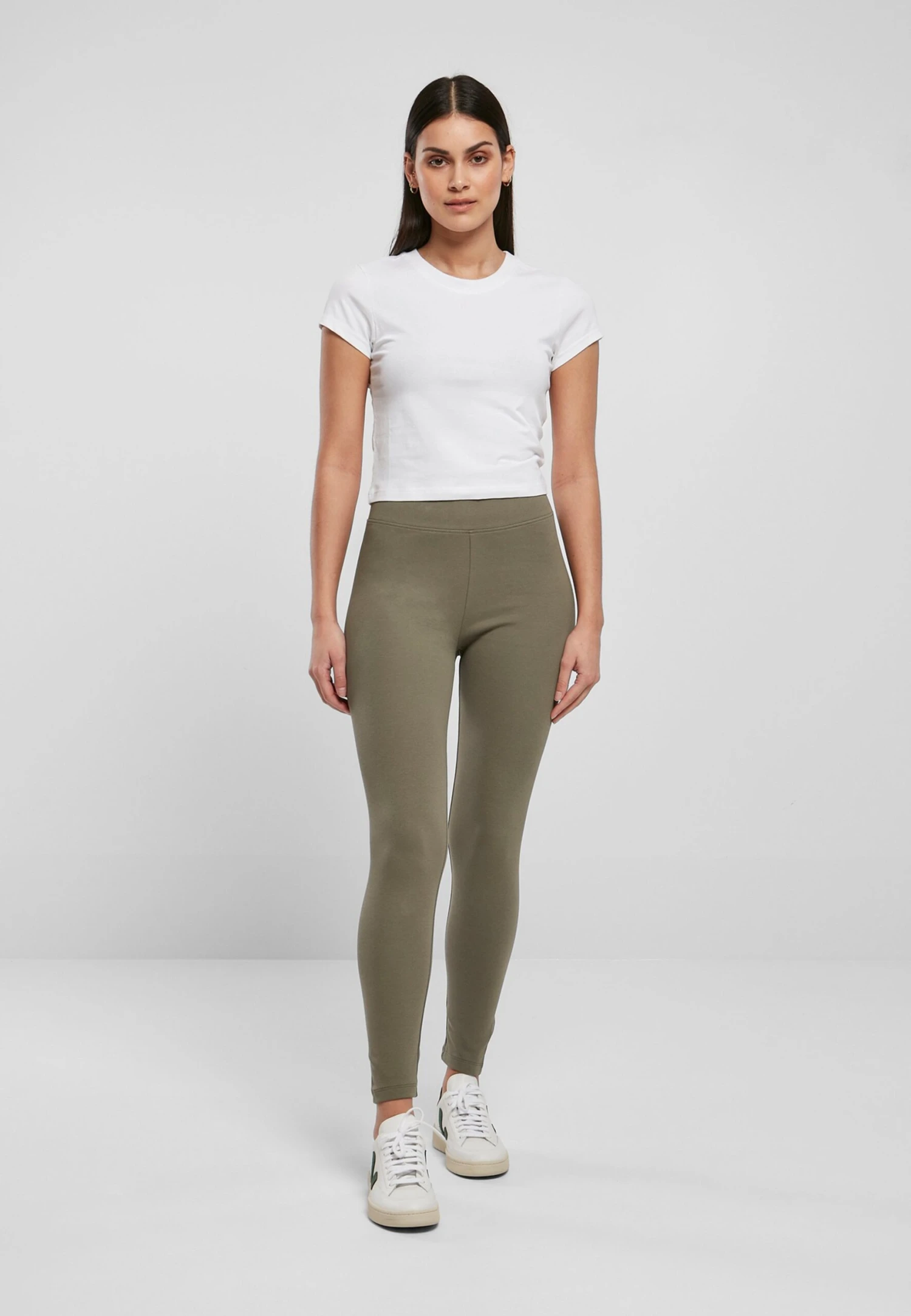 URBAN CLASSICS Legging - Olive 4 URBAN CLASSICS Legging - Olive - Afbeelding 2