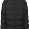 URBAN CLASSICS Hooded Puffer - Winterjas - Black -Urban Classics e1f741be0eeb40d2805bbbf4d70f4178