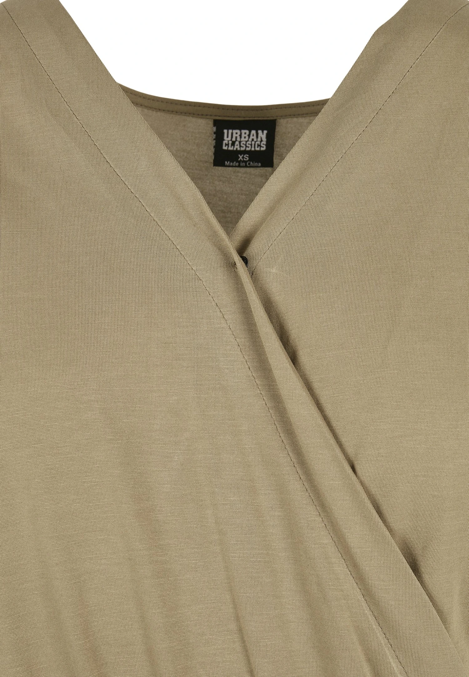 URBAN CLASSICS Ladies Short Modal Jumpsuit - Jumpsuit - Khaki 5 URBAN CLASSICS Ladies Short Modal Jumpsuit - Jumpsuit - Khaki - Afbeelding 3