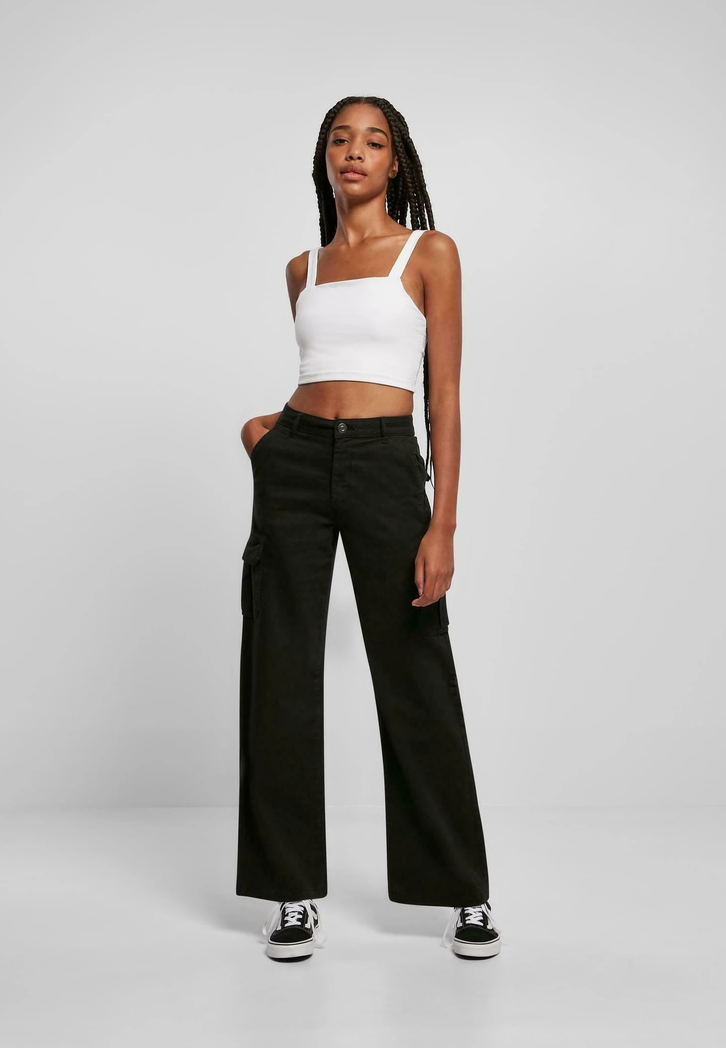 URBAN CLASSICS Cargobroek - Black 4 URBAN CLASSICS Cargobroek - Black - Afbeelding 2