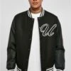 URBAN CLASSICS Big - Bomberjacks - Black -Urban Classics e2fbee8619ae49eda84632dcf4a10d3e
