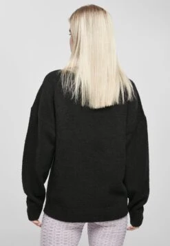 URBAN CLASSICS Chunky Fluffy- Trui - Black -Urban Classics e340d93223fa475bbd27d9711f29dbe5