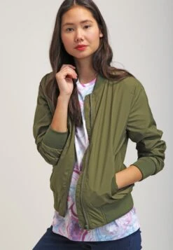 URBAN CLASSICS Bomberjacks - Olive -Urban Classics e37b0a04bfd24a5cbf52a09deb549a8b