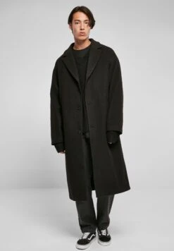 URBAN CLASSICS Mantel - Black -Urban Classics e68620cde144430d9ada24f923a9c621