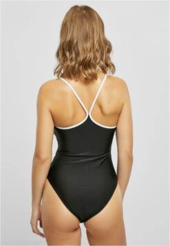 URBAN CLASSICS Recycled Retro - Badpak - Black/White -Urban Classics e6bb39db538c486c961b9a0d09019493