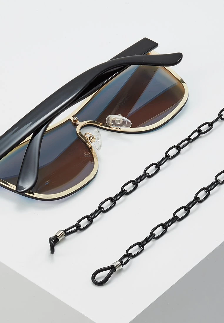 URBAN CLASSICS Sunglasses - Zonnebril - Black/Blue 7 URBAN CLASSICS Sunglasses - Zonnebril - Black/Blue - Afbeelding 5