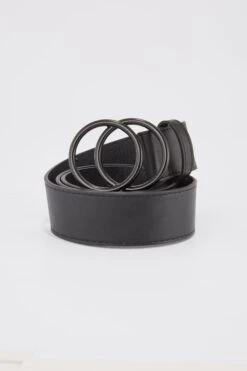 URBAN CLASSICS Accessoires Coloured Ring Buckle- Riem - Black -Urban Classics ea665b7d626e4627bbf541553806166c