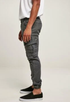URBAN CLASSICS Washed Jogging - Cargobroek - Darkshadow -Urban Classics ea7deaa48ad141f8b26e3b0f4fe1239c
