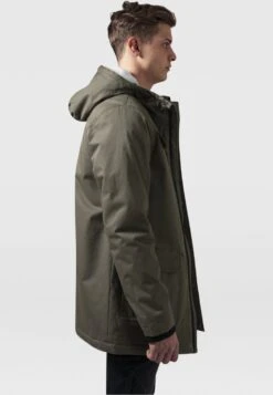 URBAN CLASSICS Parka - Olive -Urban Classics eaa20dabf0964db9a05e002742649a6b
