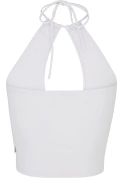 URBAN CLASSICS Short Wraped Neckholder - Top - White -Urban Classics eaf21a4642384447b5ab04aba57fd218