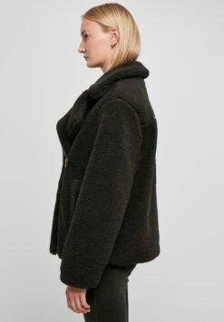 URBAN CLASSICS Damen - Winterjas - Black -Urban Classics eba2fd743f1e41f1aa534114b0663315