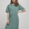 URBAN CLASSICS Frauen Oversized - Jurk - Turquoise