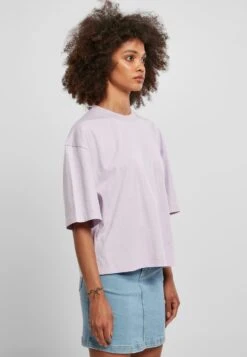 URBAN CLASSICS Oversized- T-Shirt Basic - Lilac -Urban Classics ed6edc440ad04b5898e7d348775f87da