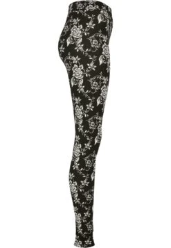 URBAN CLASSICS Soft Aop - Legging - Blackrose -Urban Classics ef643b48153f4fe19ce282bc04b6d0a4