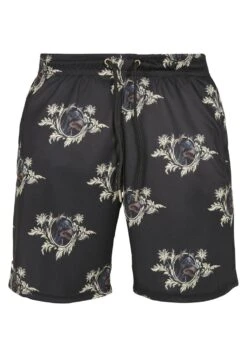 URBAN CLASSICS C&S Wl Whooo Mesh Shorts - Zwemshorts - Black/Mc