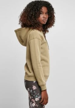 URBAN CLASSICS Ladies Hoody - Hoodie - Khaki -Urban Classics efc5649a1fee4329b5308c75d0f257cb