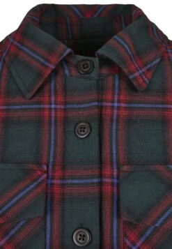 URBAN CLASSICS Overhemdblouse - Jasper/Bluepurple -Urban Classics f01afb3e979f4481bb8214cdc28b52ad