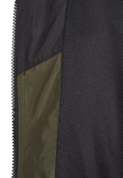 URBAN CLASSICS Windrunner - Softshelljas - Black/Darkolive -Urban Classics f099dcf301c24ce8a35db575541a3880